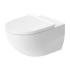 Duravit Architec Комплект: унитаз подв Rimless 575х365 мм, 257209 + сиденье (микролифт) быстросъемное 006969+Durafix, цвет белый (СПЕЦЦЕНА со склада!)