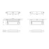 Decor Walther Slim 1-20 Светильник на зеркало 20x7x2см, 1x R7S 118 mm max. 100W, цвет: никель сатинированный ЗАКАЗ ПО ЗАПРОСУ