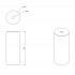 Decor Walther Bin 2 Гигиенический контейнер 14.5x33.5см, цвет: хром ЗАКАЗ ПО ЗАПРОСУ
