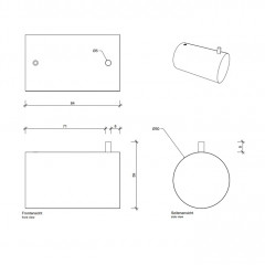Decor Walther Tube HAK51 Крючок, 5см, цвет: хром ЗАКАЗ ПО ЗАПРОСУ