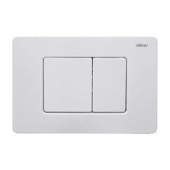 Комплект подвесной унитаз ABBER Rechteck AC1201 белый с инсталляцией AC0105 и кнопкой AC0120MW белая матовая