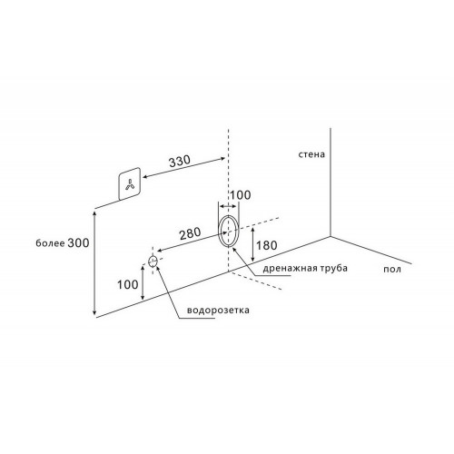 Комплект ABBER подвесной электронный унитаз-биде Bequem AC1119S белый с импульсным смывом с инсталляцией AC0101P