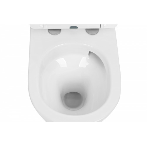 Унитаз ABBER Bequem AC1102T подвесной белый, безободковый, смыв торнадо