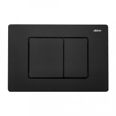 Комплект подвесной унитаз ABBER Bequem AC1100T белый с инсталляцией AC0105 и кнопкой AC0120MB черный матовый