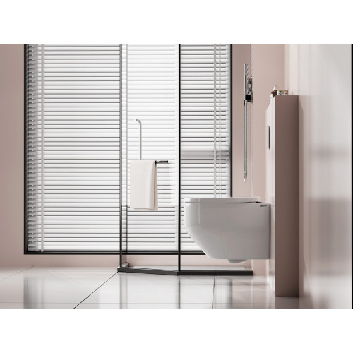 Унитаз ABBER Rechteck AC1218 подвесной белый, безободковый, смыв торнадо и струйный смыв