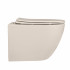 Унитаз ABBER Bequem AC1101MBE подвесной светло-бежевый матовый, безободковый