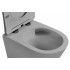 Унитаз ABBER Bequem AC1102TMG подвесной серый матовый, безободковый, смыв торнадо