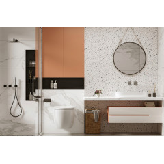 Унитаз ABBER Bequem AC1105P подвесной белый с импульсным смывом