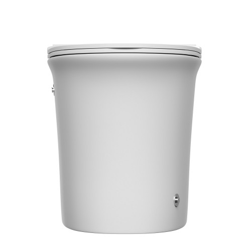 Унитаз ABBER Bequem AC1125P напольный белый с импульсным смывом