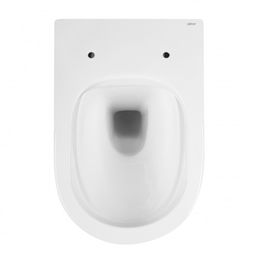 Унитаз ABBER Bequem AC1103 подвесной белый, безободковый