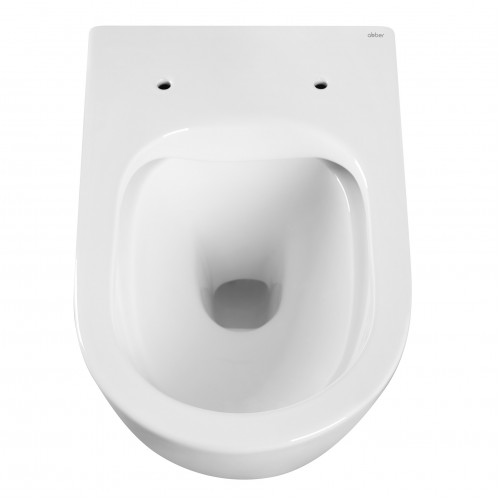 Унитаз ABBER Bequem AC1103 подвесной белый, безободковый