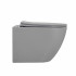Унитаз ABBER Bequem AC1101MG подвесной серый матовый, безободковый