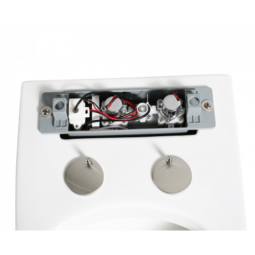 Унитаз ABBER Rechteck AC1212P приставной белый с импульсным смывом