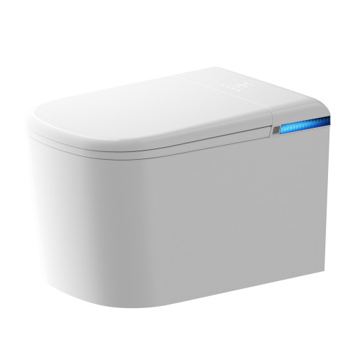 Комплект ABBER подвесной электронный унитаз-биде Rechteck AC1216S с инсталляцией AC0101P2