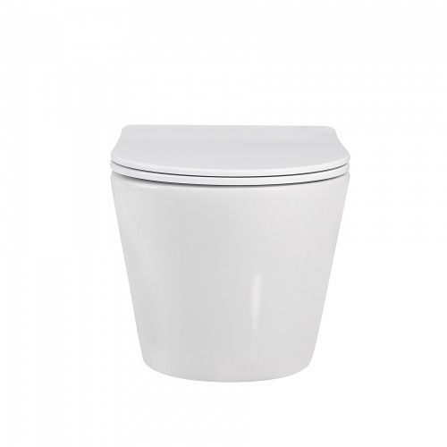 Унитаз ABBER Bequem AC1102 подвесной белый, безободковый