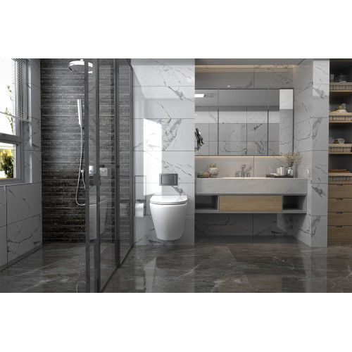 Унитаз ABBER Bequem AC1102 подвесной белый, безободковый