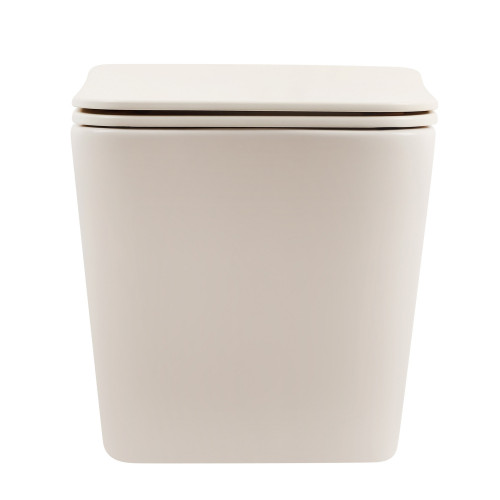 Унитаз ABBER Rechteck AC1201MBE подвесной светло-бежевый матовый, безободковый