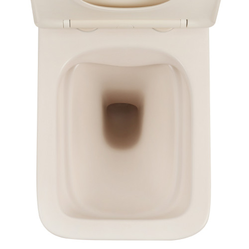 Унитаз ABBER Rechteck AC1201MBE подвесной светло-бежевый матовый, безободковый