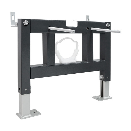 Комплект ABBER подвесной унитаз Bequem AC1108PMB белый с импульсным смывом с инсталляцией AC0101P