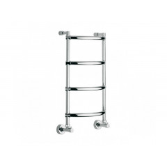 LUNA 432 Полотенсушитель водяной, лесен.4М int.360,chrome