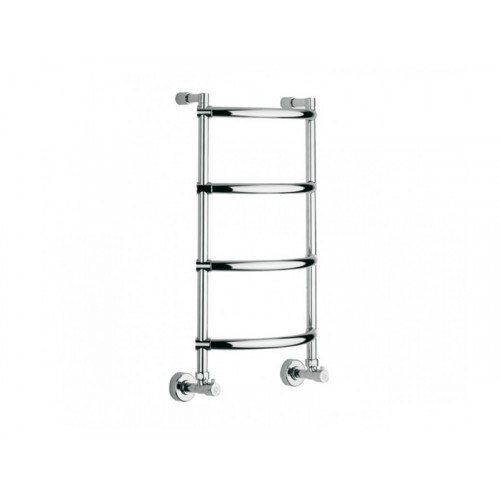 LUNA 432 Полотенсушитель водяной, лесен.4М int.360,chrome