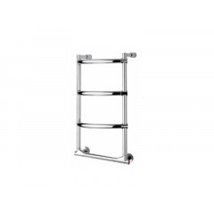 LUNA 523 Полотенцесушитель эл.с выключателем,4 лесенки,int.360mm, цвет хром