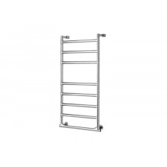 SERENO 574/8 M Полотенцесушитель эл. с выключателем, int. 475, 8 лесенок, хром
