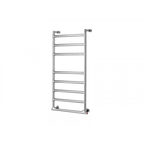 SERENO 574/8 M Полотенцесушитель эл. с выключателем, int. 475, 8 лесенок, хром