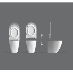 Бачок моноблок Galassia Dream 7113 для унитаза цвет белый