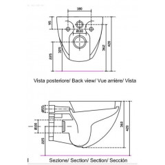 Подвесной унитаз 7312 Galassia Dream
