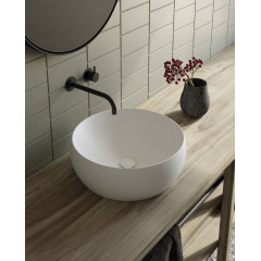 Galassia Dream 7333 Накладная раковина Ø 480 мм (белый глянцевый)