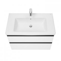 Roca Domi модуль для раковины 800 мм (подходят 2 раковины 7.3279.A.400.0 - импорт, 7.3279.9.C00.0 - Россия) 785x453x515 мм, с 2 ящ., белый глянец