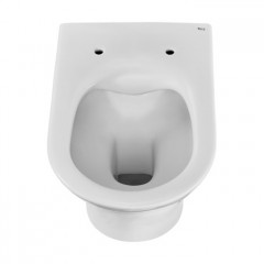 Roca Leon чаша унитаза подвесная Rimless 360x530x355 мм, с горизонтальным выпуском, белый