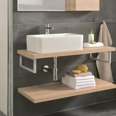 Roca Mila раковина накладная 500x350x190 мм, белый