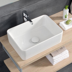 Roca Mila раковина накладная 500x350x190 мм, белый