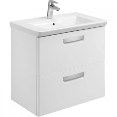 Roca The Gap Original модуль для раковины 700 мм, 677x412x600 мм, с 2 ящиками, белый матовый