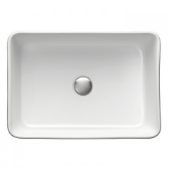 Roca Mila раковина накладная 500x350x190 мм, белый
