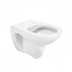 Roca Debba Round чаша унитаза подвесная Rimless 355x540x345 мм, с горизонтальным выпуском, белый