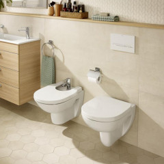 Roca Debba Round чаша унитаза подвесная Rimless 355x540x345 мм, с горизонтальным выпуском, белый