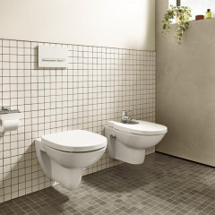 Roca Debba Round чаша унитаза подвесная Rimless 355x540x345 мм, с горизонтальным выпуском, белый