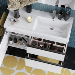 Roca The Gap Plus раковина мебельная правая 1000x460x175 мм, белый