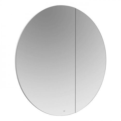 Roca Luna зеркальный шкаф левый 800 мм, 800x140x800 мм, с LED-подсветкой с выключателем, антрацит