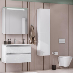 Roca The Gap модуль для раковины 800 мм (для 7.3279.A.400.0 - импорт, 7.3279.9.C00.0 - Россия) 785x453x515 мм, с 2 ящ, белый глянец