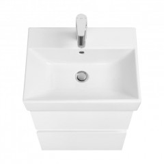 Roca Oleta модуль для раковины 500 мм, 460х374х548 мм, с 2 ящиками, белый глянец