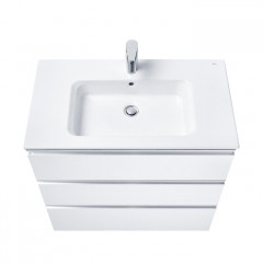 Roca The Gap модуль для раковины 800 мм (для 7.3279.A.400.0 - импорт, 7.3279.9.C00.0 - RU 785x453x741 мм, с 3 ящ, без ножек 7.8168.2.733.9, белый гл.