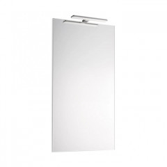 Roca The Gap Original зеркало 450 мм, 450x16x850 мм, c LED-светильником, включение от общего выключателя