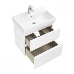 Roca Oleta модуль для раковины 600 мм, 564х374х548 мм, с 2 ящиками, белый глянец