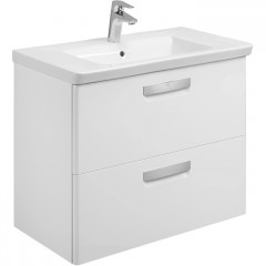 Roca The Gap Original модуль для раковины 800 мм, 777x412x600 мм, с 2 ящиками, белый глянец