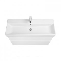 Roca Oleta модуль для раковины 1000 мм, 961х374х548 мм, с 2 ящиками, белый глянец