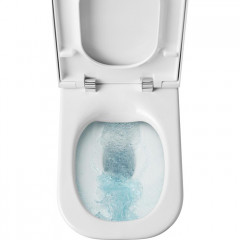 Roca The Gap Square чаша унитаза подвесная Rimless 350x540x350 мм, с горизонтальным выпуском, белый